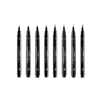 Set UNI PIN fineliner marker Draw and Sketch 8 Stück — Bild 6