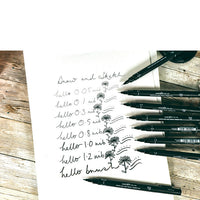 Set UNI PIN fineliner marker Draw and Sketch 8 Stück — Bild 7