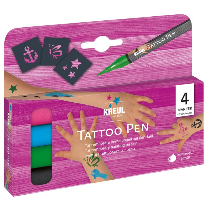 Set von Tattoo-Markern KREUL - 4 Stück — Bild 4