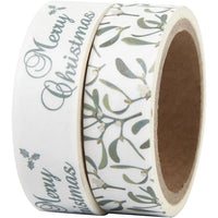 Set Washi Tapes - Mistelzweig und Frohe Weihnachten — Bild 3