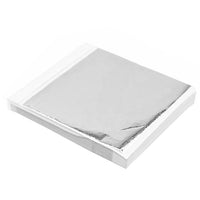 Silbermetallic Blattgold 14 x 13 cm 100 Blatt — Bild 3