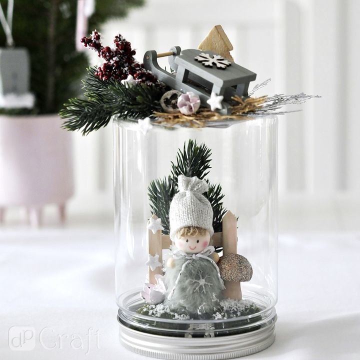 Silberner Weihnachtszweig (3 Stück) — Bild 8