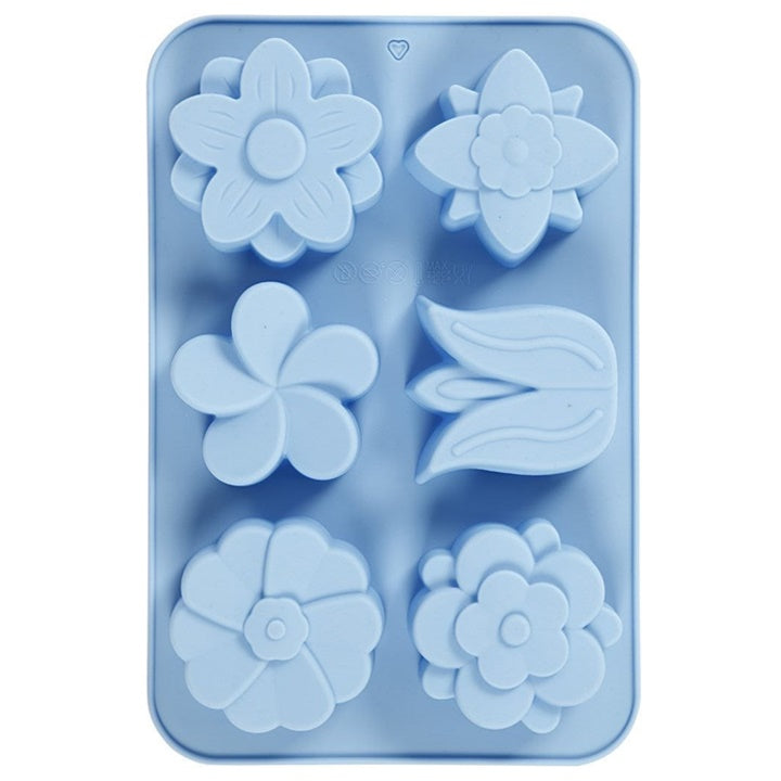Silikonform für Blumen — Bild 1