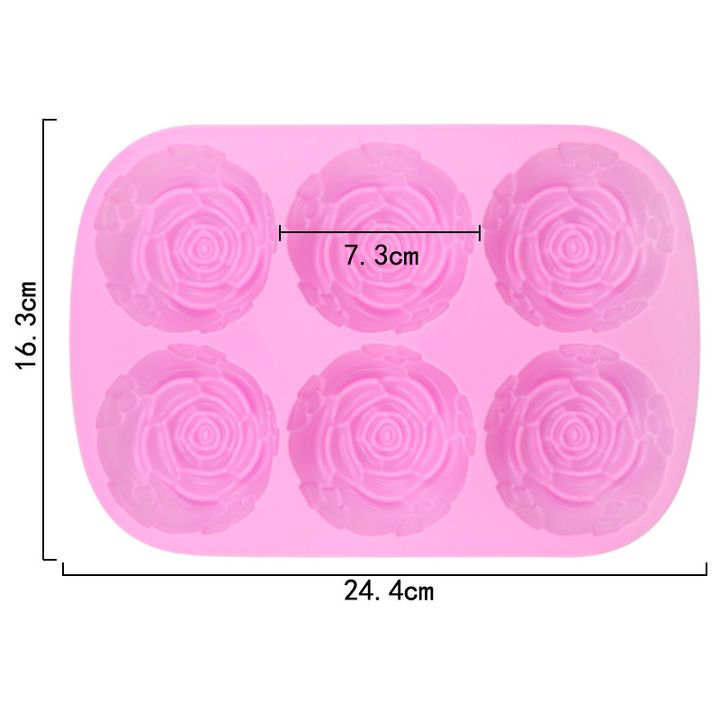 Silikonform für Guss - Blumen — Bild 2
