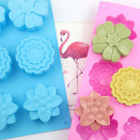Silikonform für Guss - Blumen — Bild 3