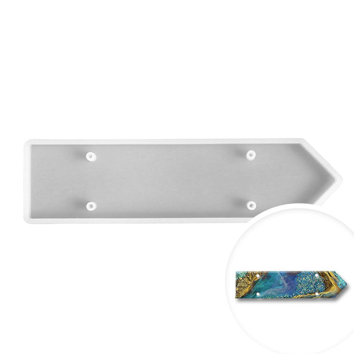Silikonharzform Pentart 25,5 x 7 x 1,2 cm - Pfeil 1 St. — Bild 1