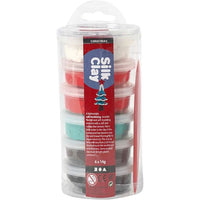 Silk Clay Modelliermasse Weihnachtsedition 6 x 14 g — Bild 4