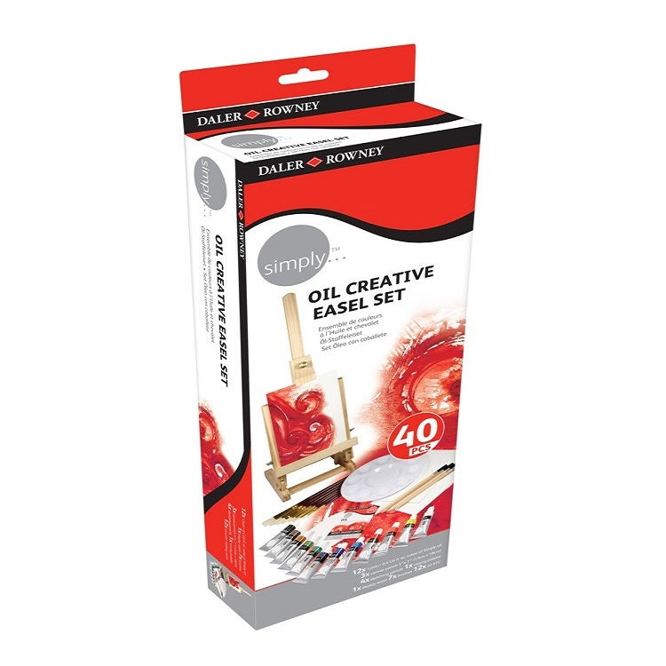 Simply Oil Kreativ-Staffelei-Set — Bild 1