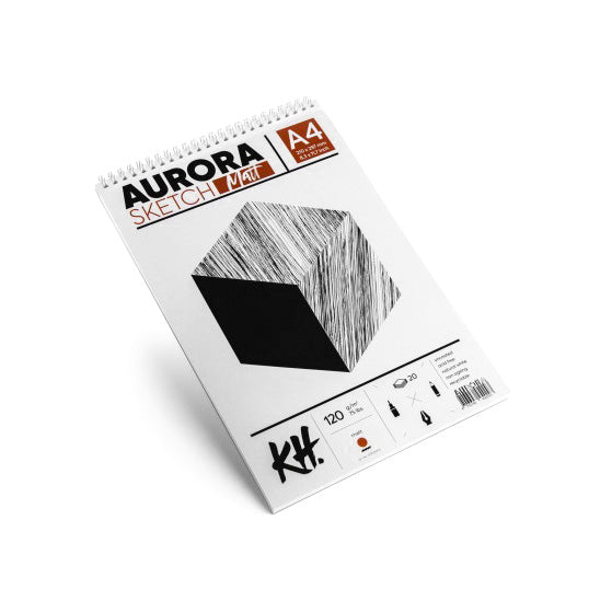 Skizzenblock AURORA matt [120g] – 20 Blatt | verschiedene Formate — Bild 1