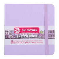 Skizzenbuch Art Creation 12 x 12 cm – Pastel Violett