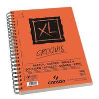 Skizzenbuch CANSON XL Croquis A5, 90 g/m², 60 Blatt, Spiralbindung links