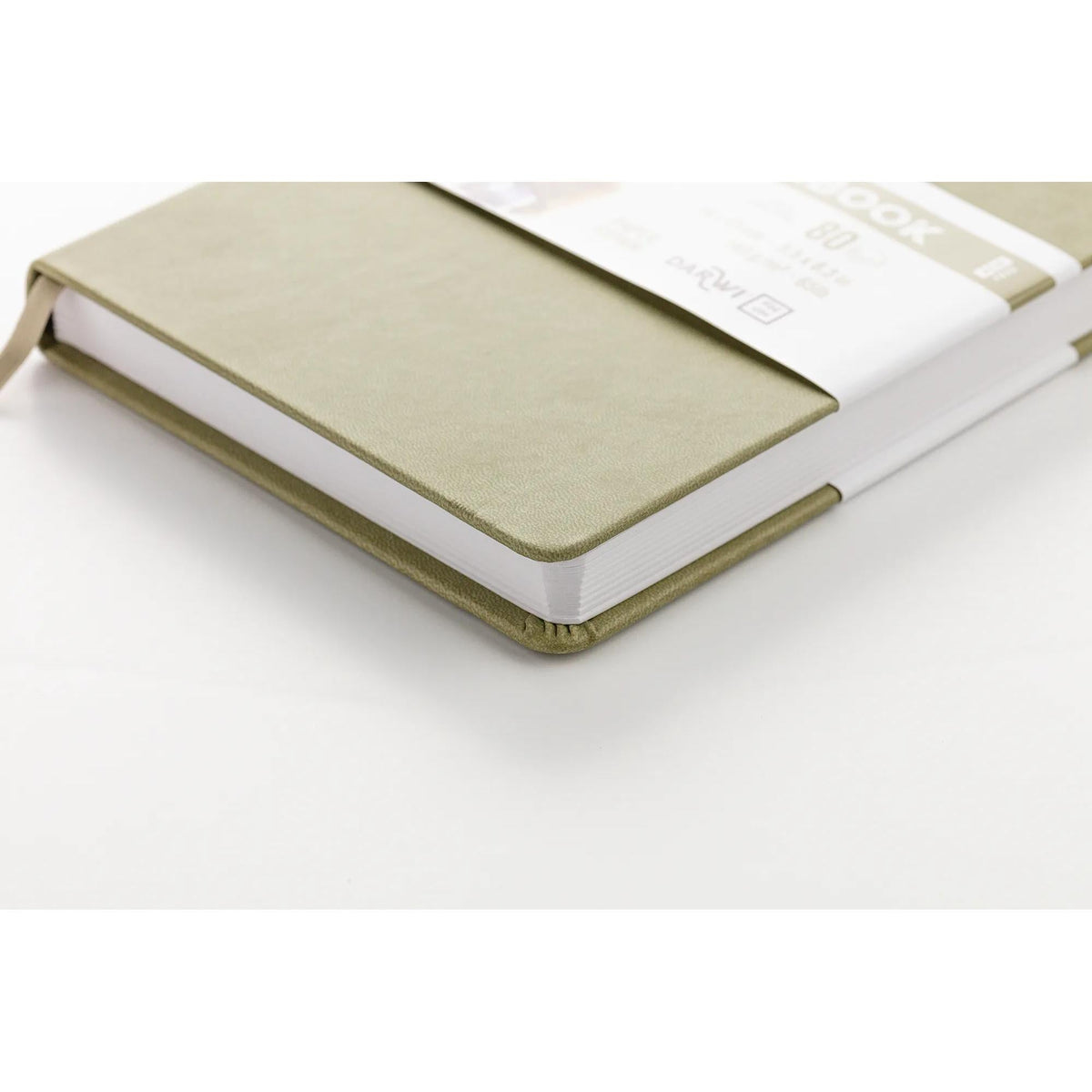 Skizzenbuch DARWI Khaki 14 x 14 cm, 140 g, 80 Blatt