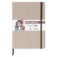 Skizzenbuch DARWI Taupe A4 140 g 80 Blatt