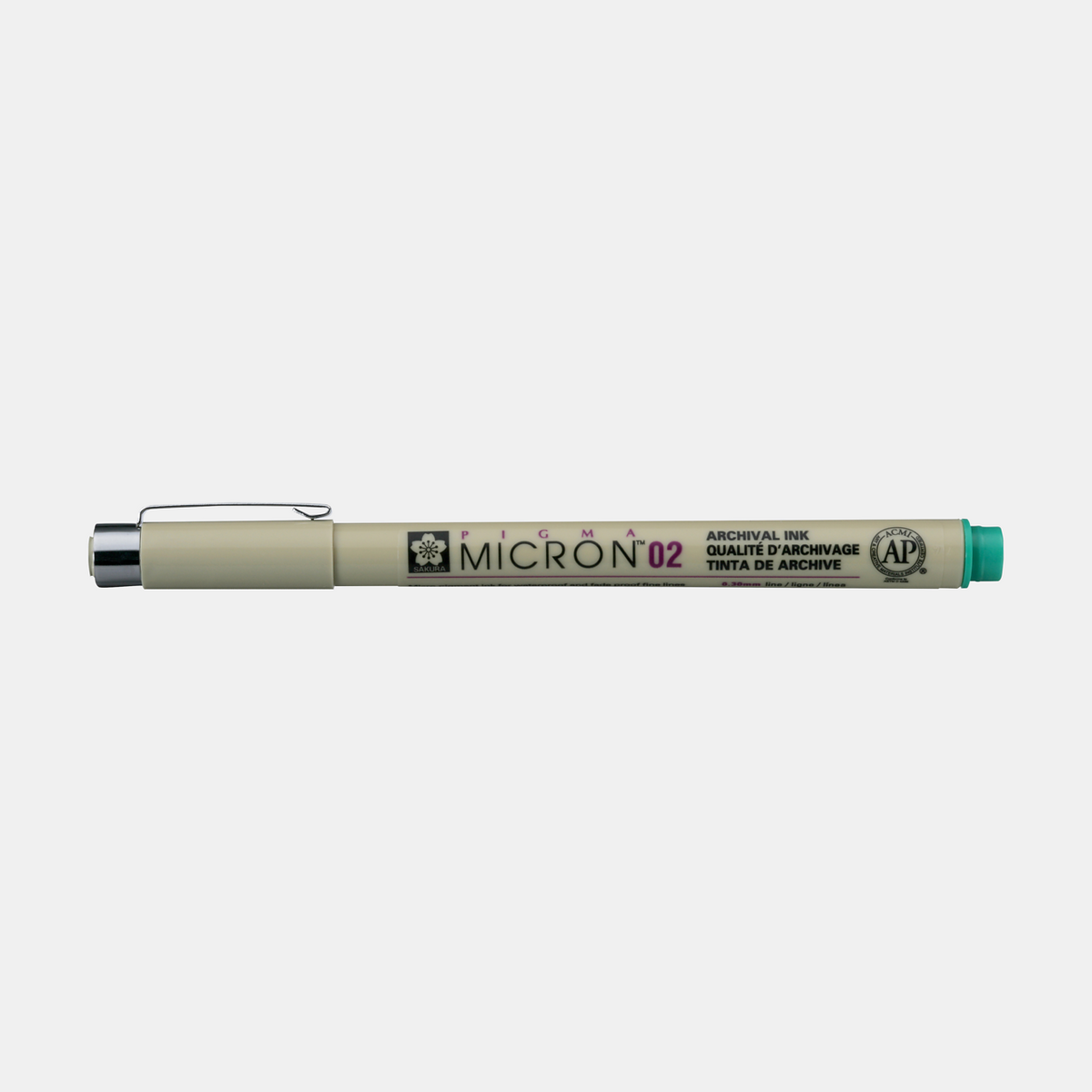 SAKURA Pigma Micron Fineliner GRÜN – 02 0,30 mm