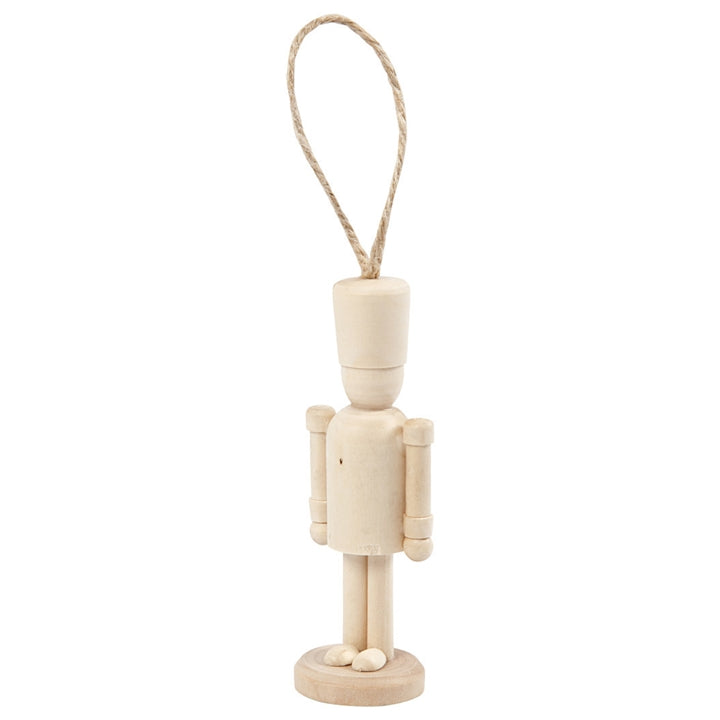 Soldat aus Holz Ornament — Bild 2