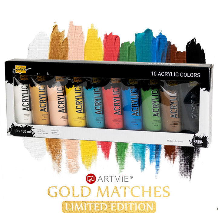 Solo Goya Acrylfarben - ARTMIE Gold Matches — Bild 6