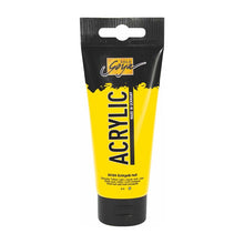 Solo Goya Acrylic Acrylfarbe 100 ml – 04 Genuine Gelb hell