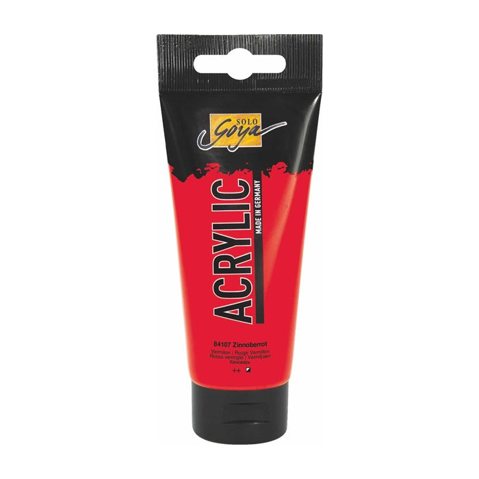 Solo Goya Acrylic Acrylfarbe 100 ml – 07 Zinnober