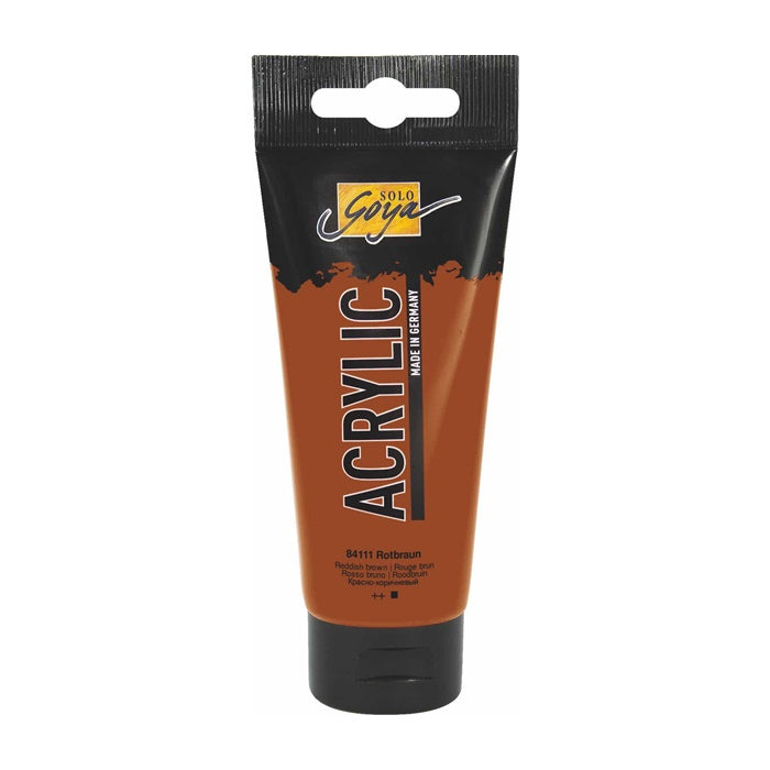 Solo Goya Acrylic Acrylfarbe 100 ml – 11 rötliches Braun