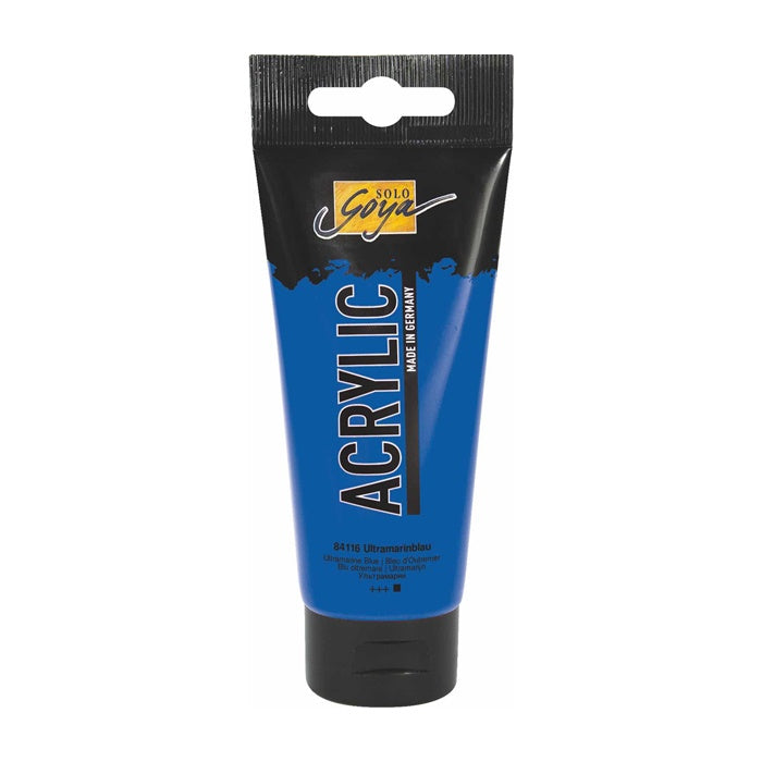 Solo Goya Acrylic Acrylfarbe 100 ml – 16 Ultramarine Blau