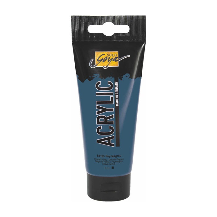 Solo Goya Acrylic Acrylfarbe 100 ml – 25 Paynes Grau