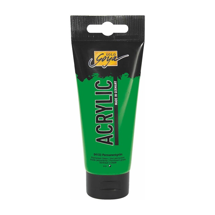 Solo Goya Acrylic Acrylfarbe 100 ml – 33 permanent Grün