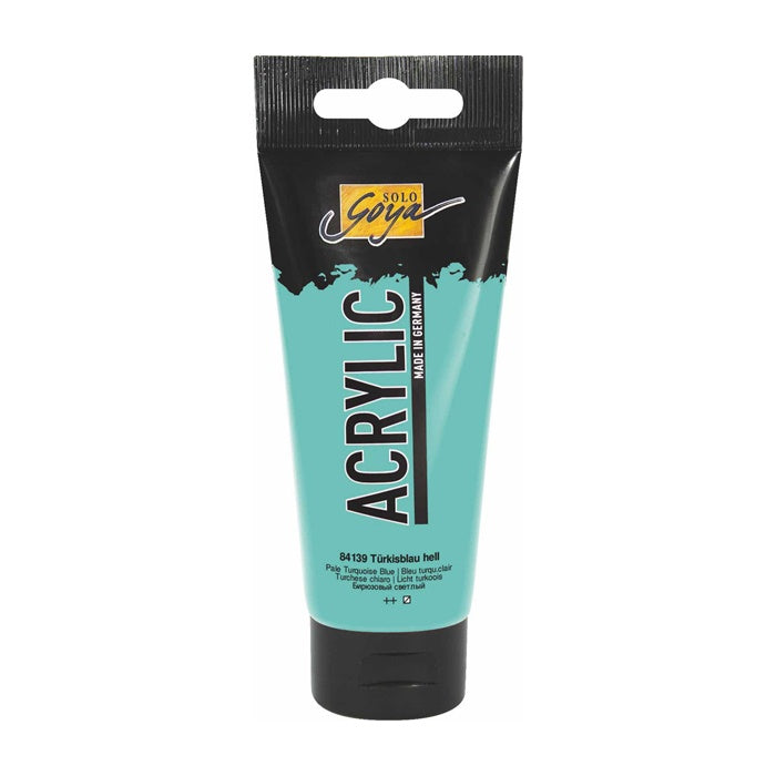 Solo Goya Acrylic Acrylfarbe 100 ml – 39 hell Türkis