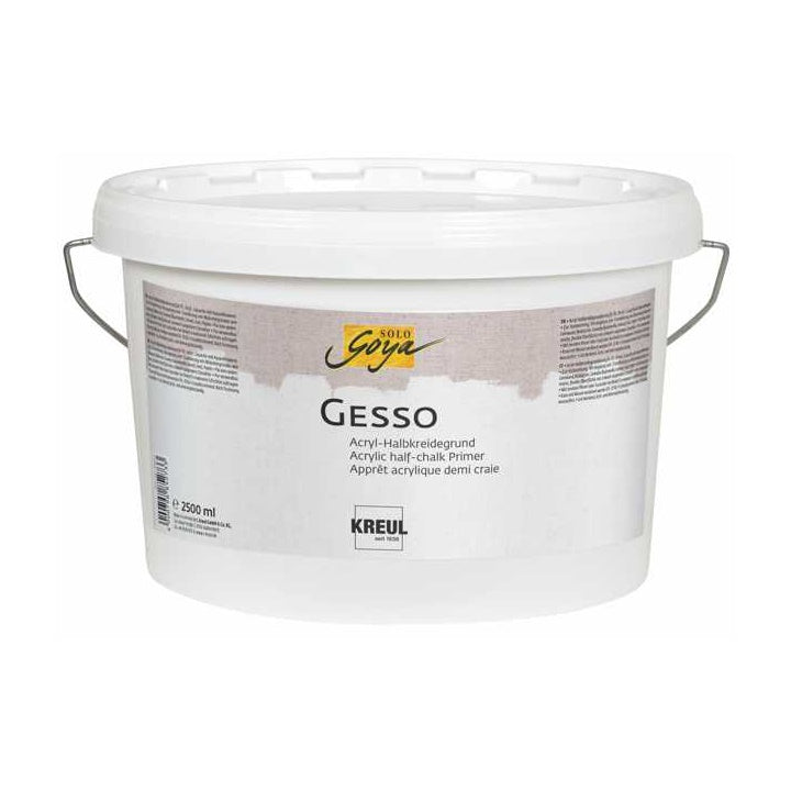 Solo Goya Gesso Grundierung weiß - KREUL | verschiedene Größen — Bild 2