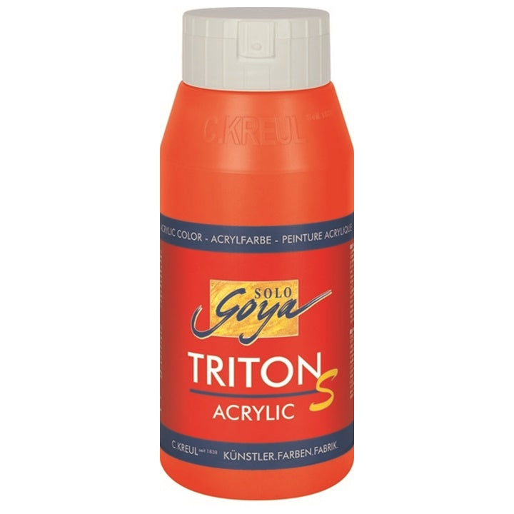 Solo Goya Triton S Acrylfarbe 750 ml – Crimson