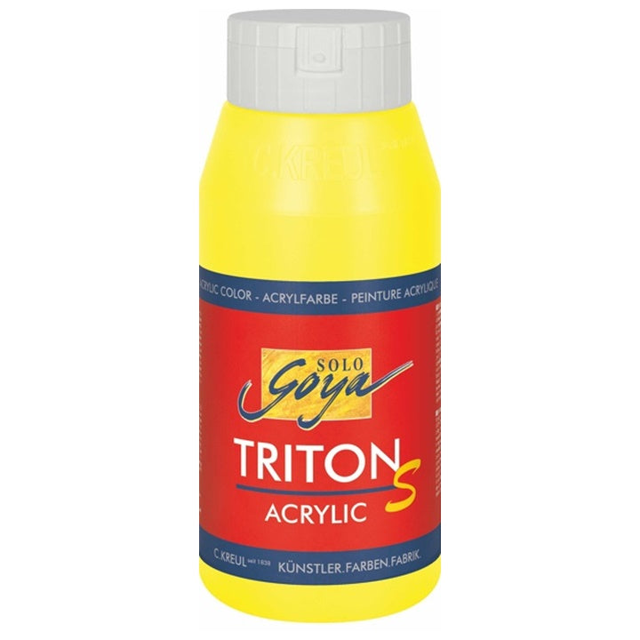 Solo Goya Triton S Acrylfarbe 750 ml – Genuine orange