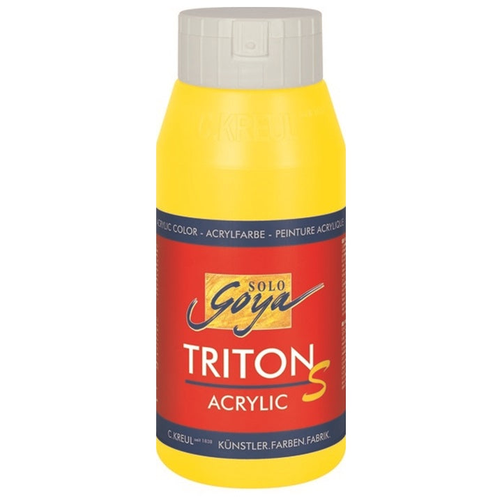 Solo Goya Triton S Acrylfarbe 750 ml – Maize yellow