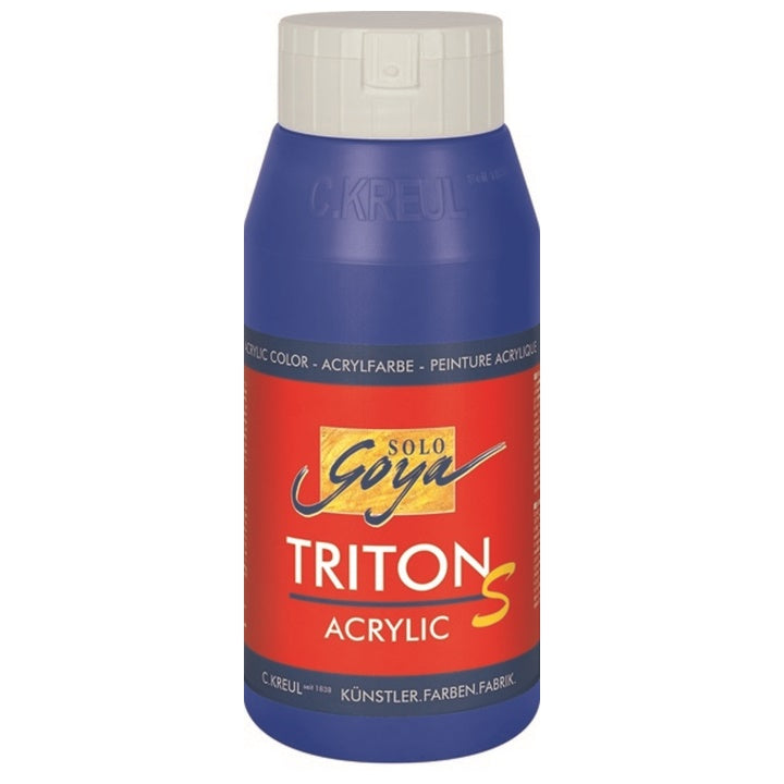 Solo Goya Triton S Acrylfarbe 750 ml – Permanent green