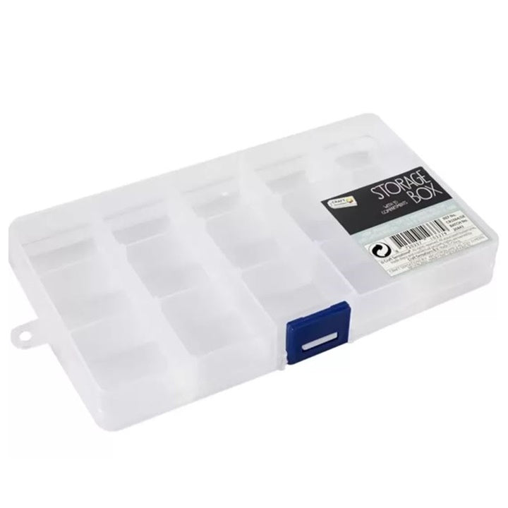 Sortierbox mit 15 Fächern 17 x 9,5 x 2 cm — Bild 1