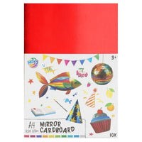 Spiegelkarton Pack A4 250 GSM - 10 Blätter, 10 Farben — Bild 3