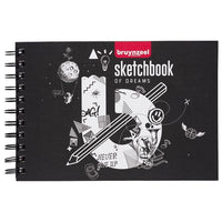 Spiralgebundenes Skizzenbuch A5 Bruynzeel Holland / 30 Blatt — Bild 2