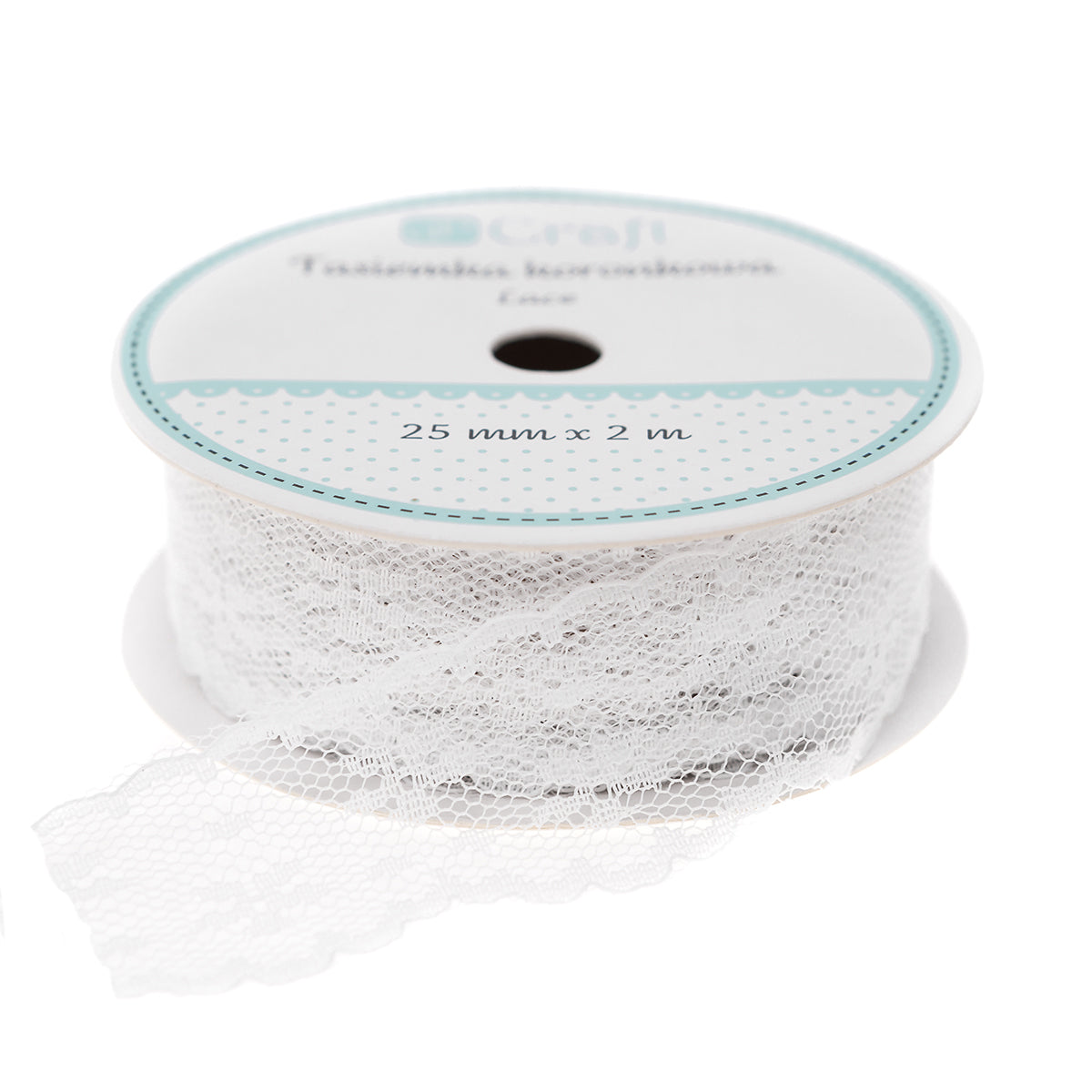 Spitzenband 25 mm x 2 m | verschiedene Farben — Bild 7