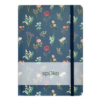 Spoko A5 liniertes Notizbuch - 96 Seiten - Blumen — Bild 5