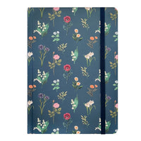 Spoko A5 liniertes Notizbuch - 96 Seiten - Blumen — Bild 6