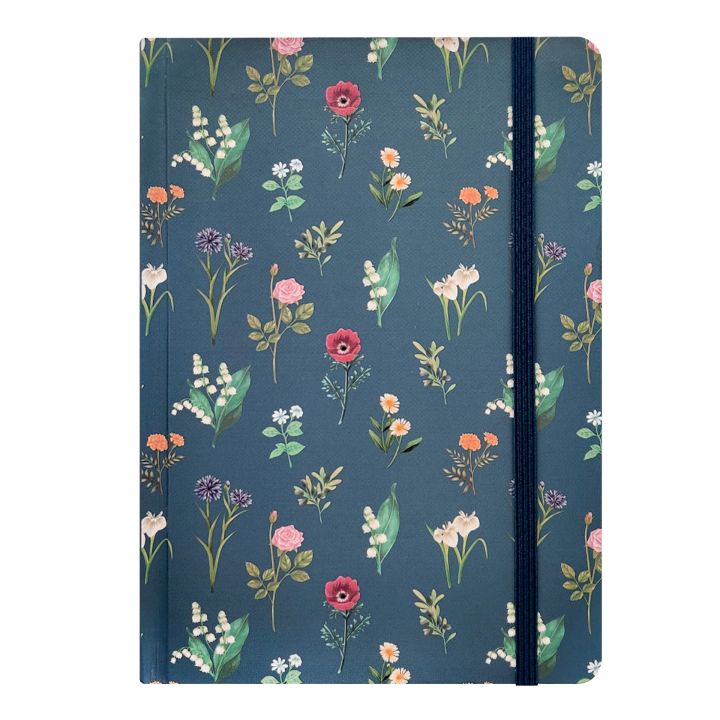 Spoko A5 liniertes Notizbuch - 96 Seiten - Blumen — Bild 6