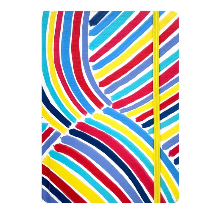 Spoko A5 liniertes Notizbuch - Blauer Pinsel — Bild 6