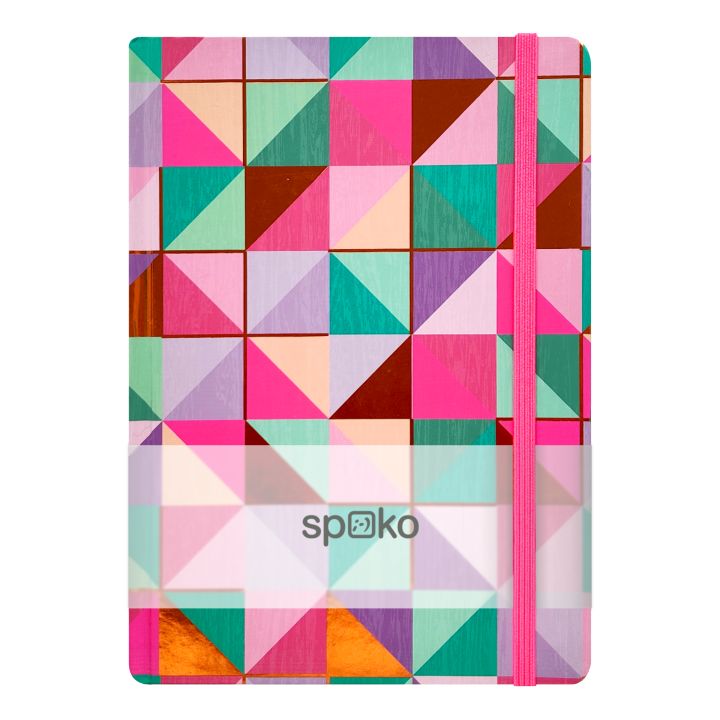 Spoko Notizbuch A5 liniert 96 Seiten - Buntes Mosaik — Bild 5