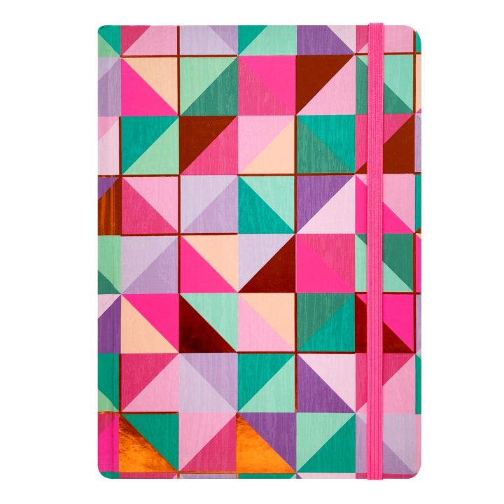 Spoko Notizbuch A5 liniert 96 Seiten - Buntes Mosaik — Bild 6