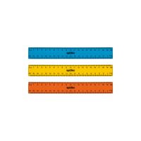 Lineal Spoko, 20 cm, Farbmix