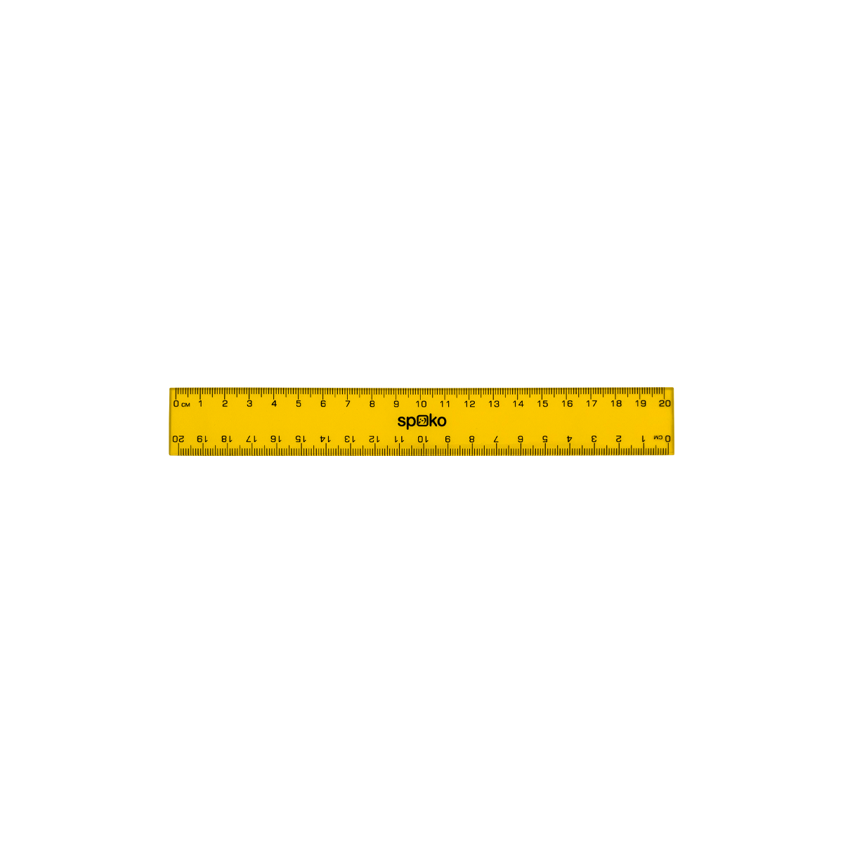 Lineal Spoko, 20 cm, Farbmix