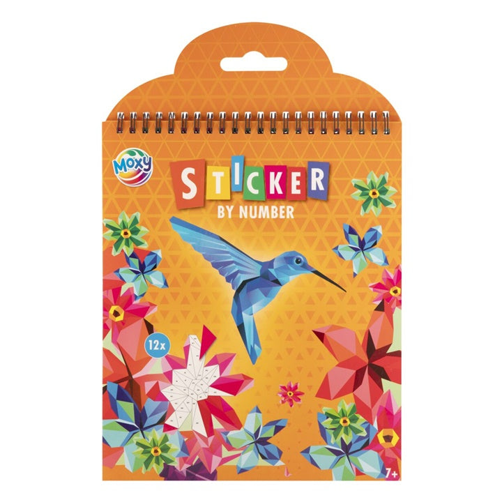 Sticker by Number Set – 12 Motive, 24x20 cm | Verschiedene Designs — Bild 2