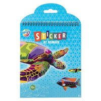 Sticker by Number Set – 12 Motive, 24x20 cm | Verschiedene Designs — Bild 3