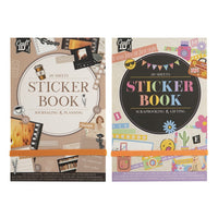 Stickerbuch mit verschiedenen Motiven für Scrapbooking und Dekoration | ARTMIE