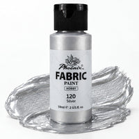 Stofffarbe Phoenix 59 ml Silber 120