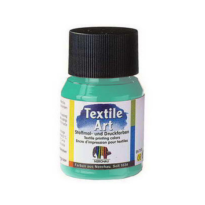 Stoffmalfarbe für dunkle Textilien 59ml – Blaugrün