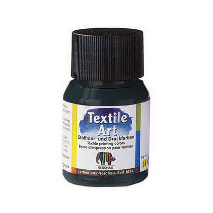 Stoffmalfarbe für dunkle Textilien 59ml – schwarz
